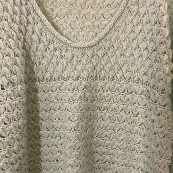 Free People Crashing Waves wool blend sweater ocean mist green medium - Picture 8 of 10